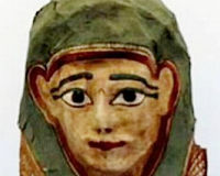 Kỳ lạ chiếc mặt nạ xác ướp chứa bản sao kinh thánh
