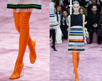 Ngất ngây với boots làm từ nhựa cực chất của Dior xuân 2015
