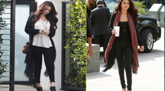 Style mùa đông trẻ trung của Selena Gomez