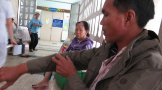 Xe đón Hồ Ngọc Hà gây tai nạn: Tay nạn nhân bị gãy làm 3