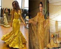 5 chiếc váy dát vàng tiền tỉ cực kỳ xa xỉ
