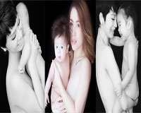 Ngắm bộ ảnh ngực trần tuyệt đẹp của các mẹ Việt và con yêu