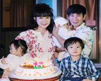 Vợ Lý Hải đón sinh nhật giản dị và ấm áp bên chồng và 3 con