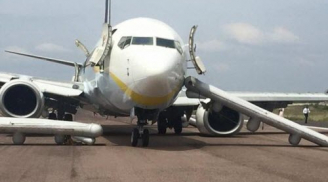 Hành khách “rụng tim” vì Boeing 737 hỏng bánh khi hạ cánh