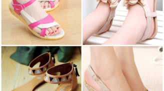 Những kiểu sandal 'mốt' nhất cho bạn gái trong mùa hè 2015