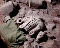 Hình ảnh đầu tiên về vụ khai quật mộ Tần Thủy Hoàng