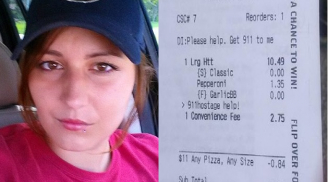 Kiều nữ thông minh thoát khỏi kẻ bắt cóc nhờ… hóa đơn pizza