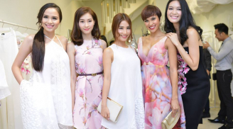 Diễm Hương sánh bước cùng dàn 'chân dài' tại sự kiện thời trang