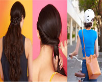 Tự tạo 3 kiểu tóc đơn giản, sành điệu để đội mũ bảo hiểm