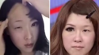'Ngã ngửa' trước gương mặt mộc của hot girl mạng xã hội