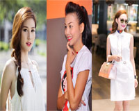 Những kiểu tóc mùa hè đẹp nhất của Sao Việt