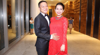 Kim Hiền khoe bụng bầu trước khi bỏ showbiz theo chồng sang Mỹ