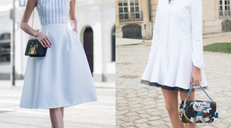 12 cách mặc váy trắng sành điệu cho bạn gái nổi bật trong mùa hè