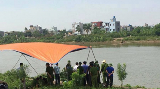 Phát hiện xác phụ nữ vỡ sọ trôi sông ở Thái Bình