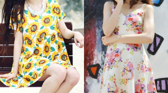 Váy hoa thoáng mát cho bạn gái nổi bật trong ngày hè