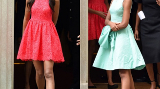 Gu thời trang sành điệu của hai nàng công chúa nhà Obama