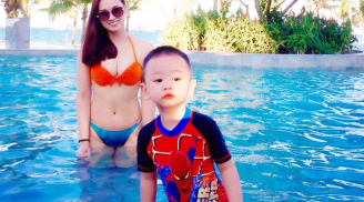 Lã Thanh Huyền diện bikini nóng bỏng, quyến rũ 'trai trẻ'