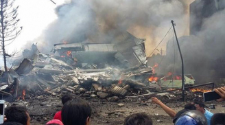 Máy bay Indonesia rơi, ít nhất 116 người chết