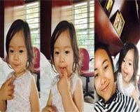 Con gái Đoan Trang nhí nhố bên mẹ đón hè ở quê ngoại