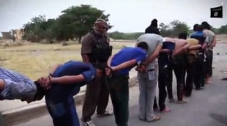 IS tung video hành quyết tập thể 1.700 lính Iraq