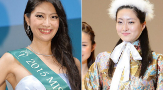 Cận cảnh nhan sắc 'khó đỡ' của hai tân Hoa hậu Nhật Bản 2015