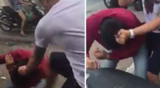 Clip: Sàm sỡ cô gái giữa phố Hà Nội, thanh niên bị đánh tới tấp