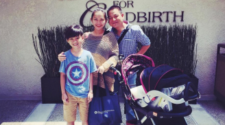 Kim Hiền và con gái mới sinh đã về nhà sau 3 ngày nằm viện