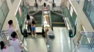 Trung Quốc: Chỉ thị ngừng sử dụng thang cuốn sau vụ 'nuốt' người