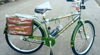 Công an Hà Nội nhận lô xe đạp Thống Nhất để tuần tra