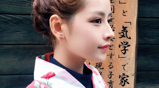 Chi Pu sang Nhật cùng 'người yêu' Gil Lê, xinh đẹp diện kimono