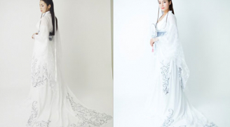 Hoa hậu Kỳ Duyên bị ném đá khi diện cổ trang làm 'tiên nữ'