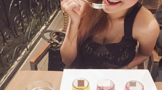 Elly Trần khoe ngực 'khủng', ngồi ăn kem sau khi lộ diện bạn trai