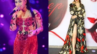Hương Giang idol diện váy hở bạo,Phương Vy mặc đầm ren xuyên thấu