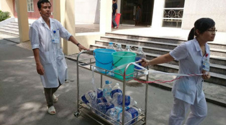 Mất nước, Bệnh viện Phụ sản Hà Nội phải ngừng mổ
