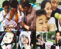 Hạnh phúc viên mãn của diễn viên Kim Hiền bên chồng mới và 2 con