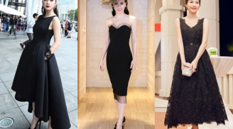 Những chiếc đầm đen đẹp 'muốn xỉu' của mỹ nhân Việt