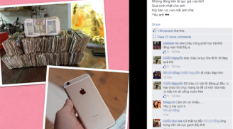 Mang 18,5 triệu đồng tiền lẻ đi mua iPhone 6 Plus 64 GB cho chồng