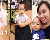 Con trai Lã Thanh Huyền đẹp như hot boy nhí khiến fan 'phát sốt'