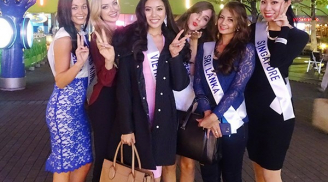 Những hình ảnh đầu tiên của Thúy Vân tại Miss International