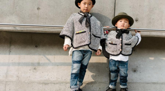 Phong cách 'chất phát ngất' của các nhóc tì Hàn Quốc