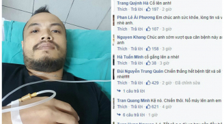Sao Việt đồng loạt an ủi Trần Lập khi mắc bệnh ung thư
