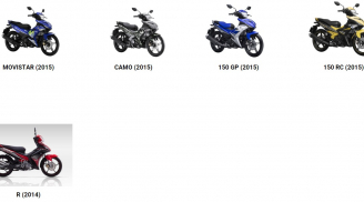 Bảng giá xe máy Yamaha Exciter, Nouvo, Sirius mới nhất