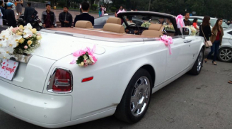 Siêu xe Limousine Hummer đón dâu ở Nam Định