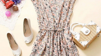 Cách may váy xòe liền thân đẹp như mua ngoài shop