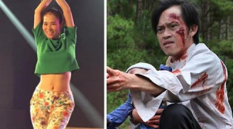 Hoài Linh bị 'thương tích', Thu Minh múa điệu 'con loăng quăng'
