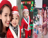 Các nhóc tỳ nhà sao Việt hào hứng đón Noel