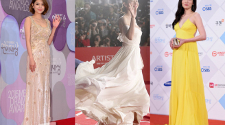 Ngắm 10 bộ đầm dạ hội đẹp nhất của sao Hàn Quốc năm 2015