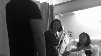 Lộ ảnh chồng Ngọc Quyên bất ngờ xuất hiện tại bệnh viện