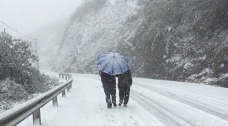 Cuối tuần, Bắc Bộ có mưa tuyết ở vùng núi