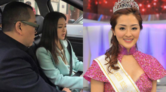 Hoa hậu Hồng Kông đang quay phim bị búa rơi vào xe suýt chết
